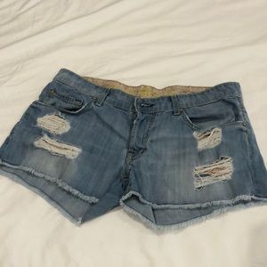 Rich and Skinny jean shorts